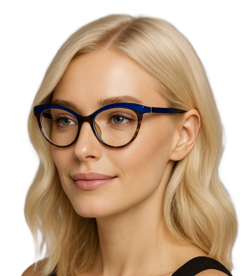 OKULARY ZERÓWKI Luksusowe Kocie Retro Leopard