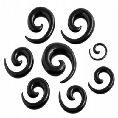 9 SZTUK Zestaw TAPER ROZPYCHACZ SPIRALA 1,6-12 MM