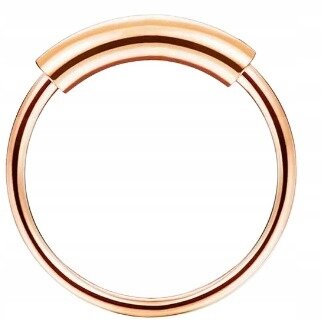 ROSE GOLD KOLCZYK DO NOSA KÓŁKO PIERCING Punk