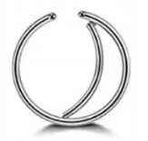 Kolczyk kółko do nosa Continuous Piercing 8mm