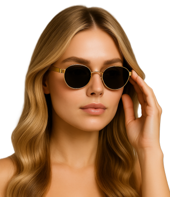 STYLOWE OKULARY PRZECIWSŁONECZNE KOCIE OWALNY KSZTAŁT RETRO UV POLARYZACJA