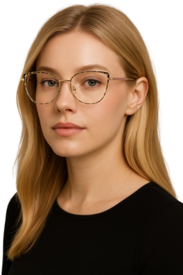 MODNE DAMSKIE OKULARY ZERÓWKI Z FILTREM BLUE LIGHT DO KOMPUTERA