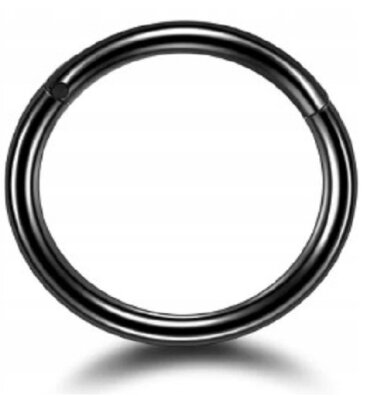 Kolczyk do Nosa, Ucha, Wargi Kółeczko Clicker SS316L 1,0-1,2/6-12 mm