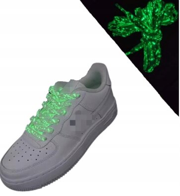 SZNUROWADŁA fluorescencyjne świecą w ciemności