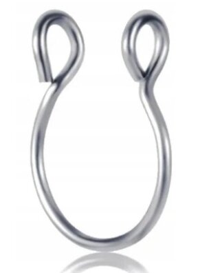 Fake septum U Kolczyk do Nosa Stal Ring Punk