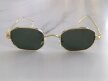 Okulary Przeciwsłoneczne Złote Retro Vintage UV400 Unisex (5)