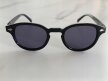 Okulary Przeciwsłoneczne Czarne Unisex Damskie Męskie Retro UV400 (6)