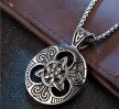 Męski Naszyjnik Viking Węzeł Nordic Amulet Trinity (5)
