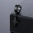 HUGGIE Kolczyk Do Ucha Ze STALI Krzyżyk Gwiazda Gothic Punk Rock (3)