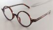 Tortoise okrągłe okulary zerówki retro unisex – lekkie oprawki, BLUE-LIGHT (4)