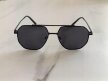 Okulary Przeciwsłoneczne Aviator Premium Black geometryczne, metalowe (4)