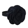 Stylowy Kwiatowy Naszyjnik Choker Z Dużym Kwiatem Róży Punk Gothic (2)