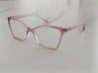 DAMSKIE RÓŻOWE OKULARY ZERÓWKI PŁASKIE OPRRAWKI RETRO (6)