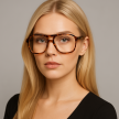 Okulary Zerówki w Panterke retro aviator unisex modne duże oprawki vintage (8)