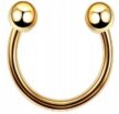 Podkówka Kolczyk do Nosa, Ucha, Wargi z Kuleczkami SS316L 1,2/6-10/3+3 mm