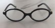 Eleganckie okulary zerówki – czarno-złote, styl retro vintage, unisex (4)