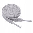 Sznurówki sznurowadła płaskie 8 mm 100 cm szary
