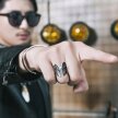 Pierścień Skrzydła Anioła Retro, Punk na Prezent (6)