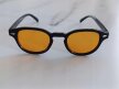 Okulary Przeciwsłoneczne Czarne Unisex Damskie Męskie Retro UV400 (6)