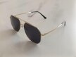 Okulary Przeciwsłoneczne Aviator Premium Black Gold geometryczne, metalowe (6)