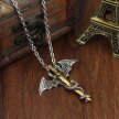 Smok samuraj Miecz naszyjnik Viking Amulet (5)