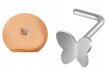 Kolczyk do nosa Motyl, Motylek piercing NOSTRIL (2)