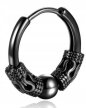 Kolczyk Do Ucha HUGGIE Retro Punk Smok Gothic STAL (1)