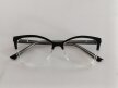 DAMSKIE CZARNE OKULARY ZERÓWKI PŁASKIE OPRRAWKI RETRO (4)
