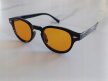 Okulary Przeciwsłoneczne Czarne Unisex Damskie Męskie Retro UV400 (7)