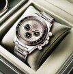 ZEGAREK X-GEQCK ELEGANCKI Srebrny Stalowa BRANSOLETA WODOODPORNY na Prezent (2)