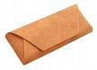 PUDEŁKO ETUI POKROWIEC NA OKULARY JASNY BRĄZ W STYLU VINTAGE