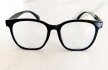CZARNE OKULARY ZERÓWKI DUŻE OPRAWKI RETRO Z FILTREM BLUE LIGHT (5)
