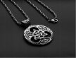 Męski Naszyjnik Viking Węzeł Nordic Amulet Trinity (7)