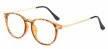 OKULARY ZERÓWKI KOCIE MODNE RETRO LEOPARD (2)