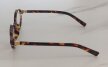 Stylowe okulary zerówki w brązowych oprawkach tortoiseshell okrągłe, unisex (6)