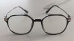 Stylowe okulary zerówki damskie czarno-złote elegancki design, lekka oprawa (5)
