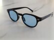 Okulary Przeciwsłoneczne Damskie Męskie Czarne UV400 Niebieskie Szkła Retro (7)
