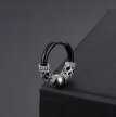 Kolczyk Do Ucha HUGGIE Retro Punk Smok Gothic Kuleczka STAL (2)