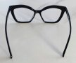 Eleganckie Okulary Zerówki Antiblue Czarne designerskie typu „Cat Eye” (8)