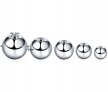Kuleczka do Piercingu 3-6 mm, gwint 1.2 SS316L (3)
