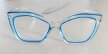 Eleganckie Okulary Zerówki Antiblue Transparentne designerskie typu Cat Eye (5)
