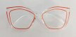 Eleganckie Okulary Zerówki Antiblue Transparentne designerskie typu Cat Eye (5)