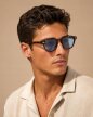 Okulary Przeciwsłoneczne Unisex Panterka UV400 Niebieskie Szkła Retro (2)