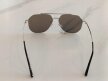 Okulary Przeciwsłoneczne Aviator Premium Srebrne geometryczne, metalowe (8)