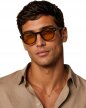 Okulary Przeciwsłoneczne Czarne Unisex Damskie Męskie Retro UV400