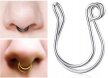 Fake Septum U Kolczyk do Nosa Stal Punk (2)