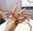 DAMSKIE OKULARY ZERÓWKI PŁASKIE OPRRAWKI RETRO Z FILTREM BLUE LIGHT (8)