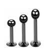 Labret z kuleczką Kolczyk do Wargi, Ucha, Brody 1,2/6-10/3 mm STAL (2)