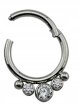 Kolczyk do Nosa, Ucha Kółeczko Clicker Septum 316L (2)