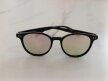 Czarne Okulary Przeciwsłoneczne Unisex Lustrzane Różowo Złote (7)